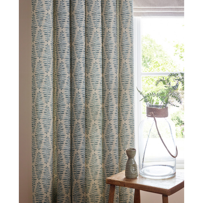 Fernia Denim Curtain Fabric