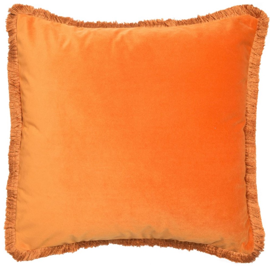 Malini Meghan Orange Filled Cushion