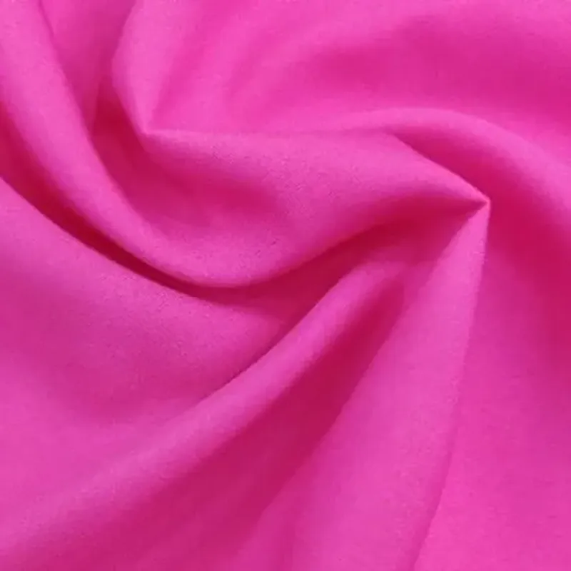 Pink Poly Cotton Fabric