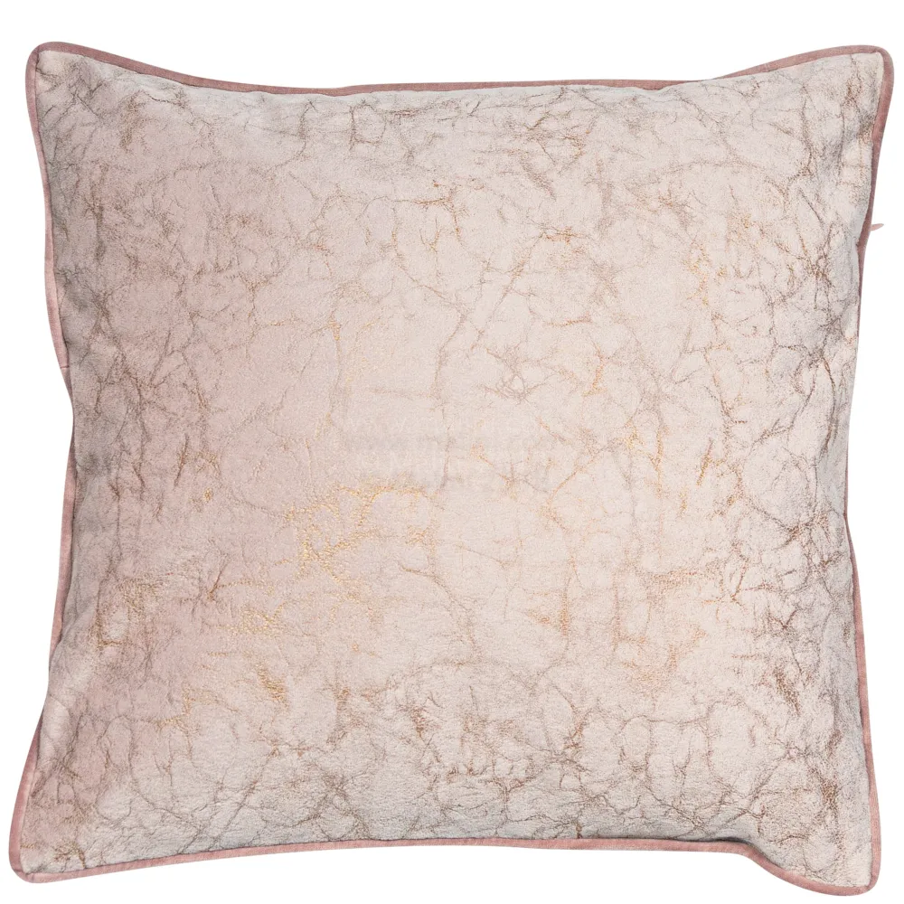 Rose gold cheap marble cushion